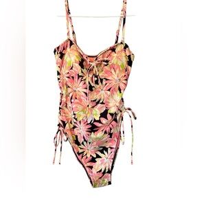 NWOT Floral Kids Swimwear